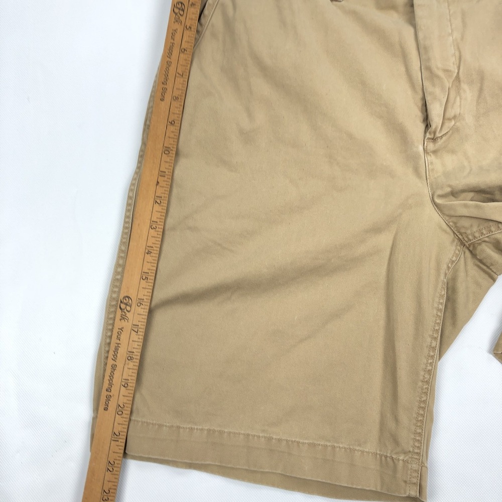 Polo Ralph Lauren Men's Relaxed Fit Chino Shorts Khaki Tan Size 36 Pony - Picture 12 of 13